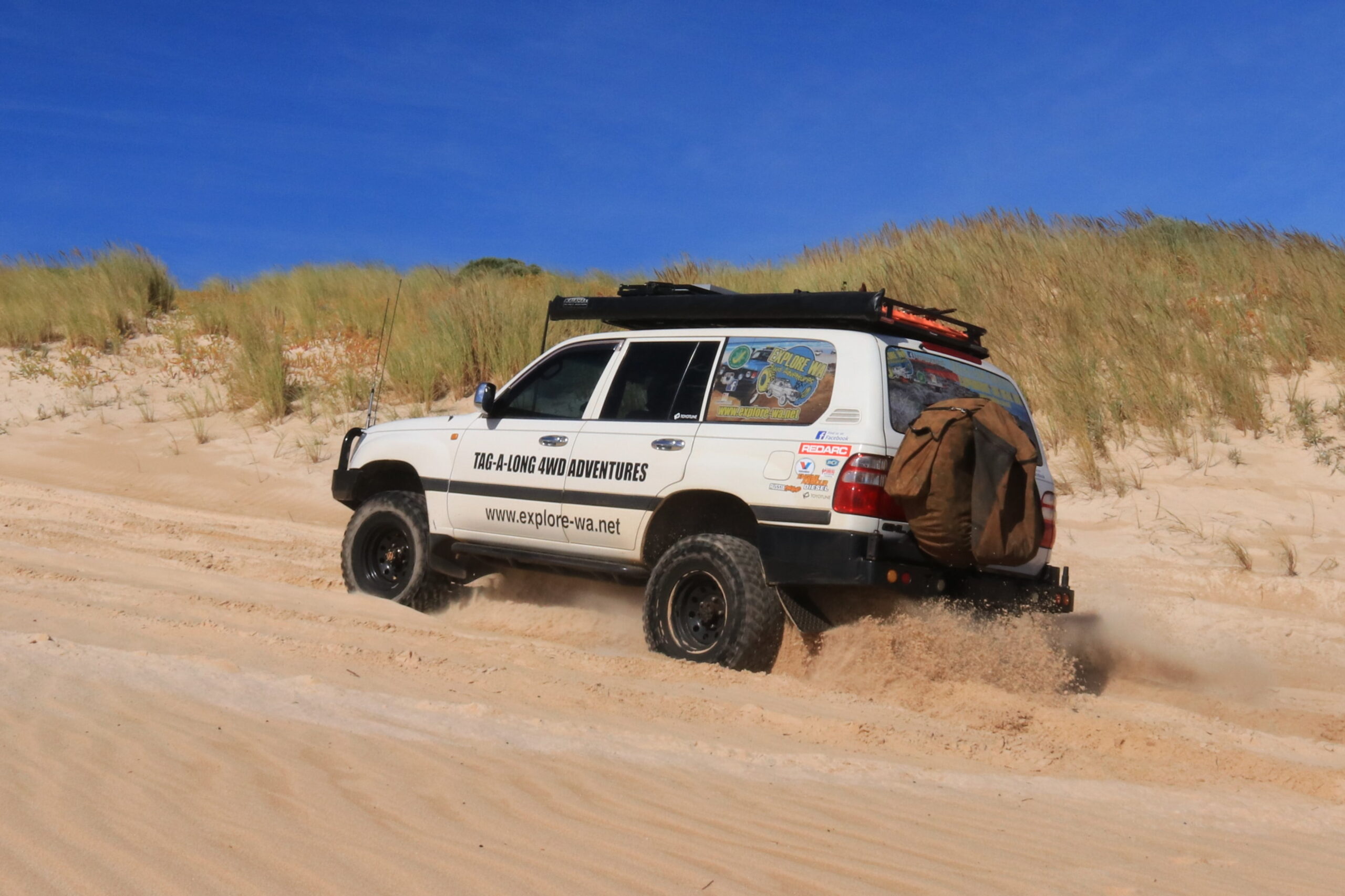 Tracklander Roofrack for Kimberley tours