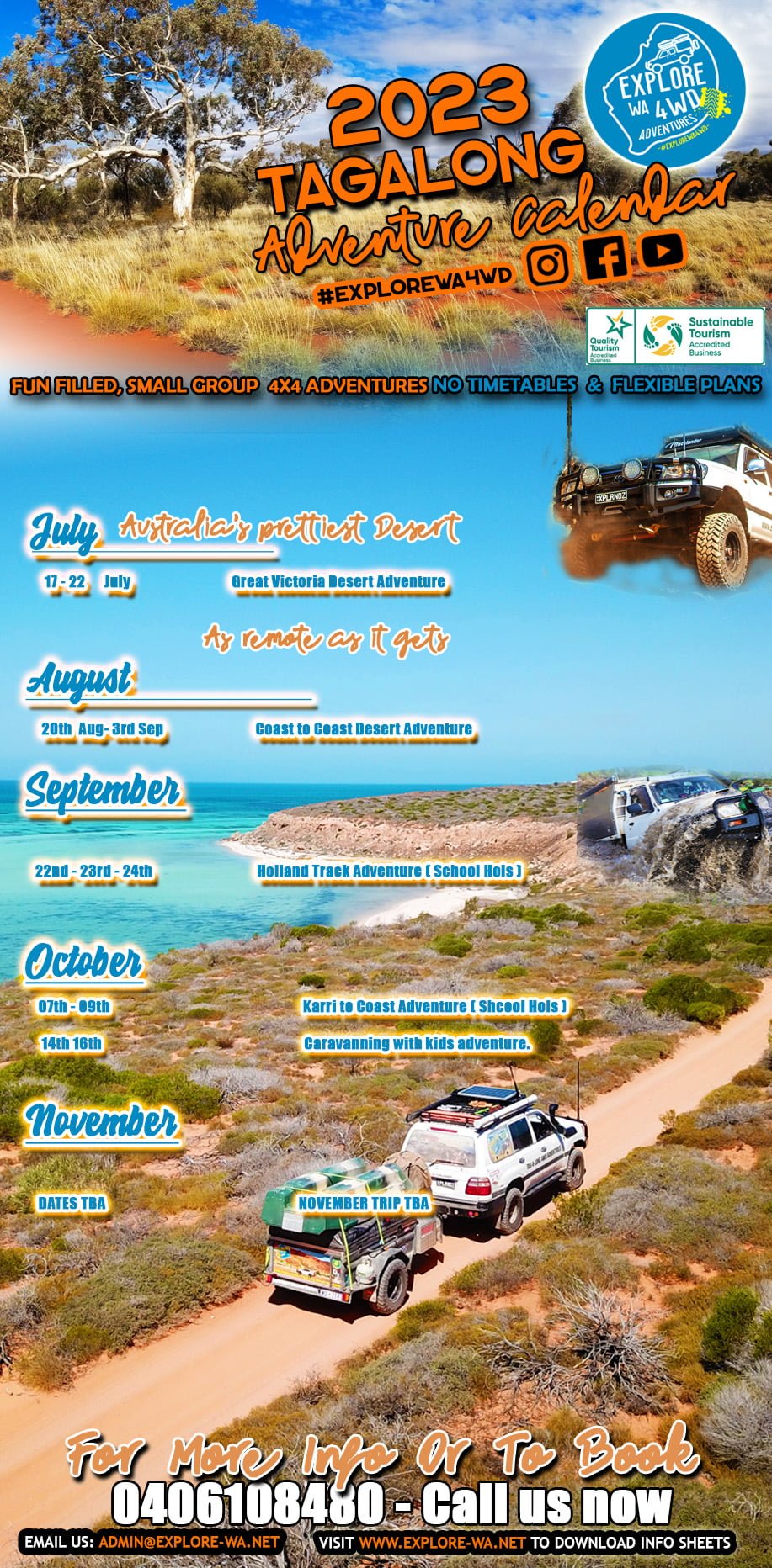 Adventure Calendar - Explore WA